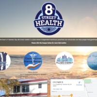 8th street health website designed by pro web marketing