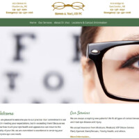 Dr. Voci website designed by Pro Web Marketing