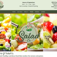 grand traverse salad company website designed by Pro Web Marketing