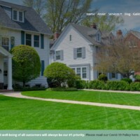 Lakeview Lawn and Snow website designed by Pro Web Marketing