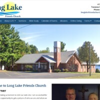 Long Lake Friends Church website designed by Pro Web Marketing