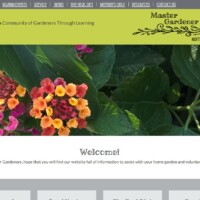 Master Gardener website designed by Pro Web Marketing