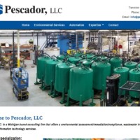 Pescador LLC website designed by Pro Web marketing