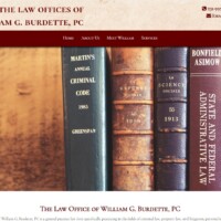 The Law Office of William Burdette website designed by Pro Web Marketing