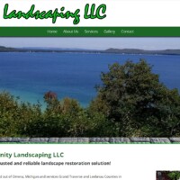 Serenity Landscaping website designed by Pro Web Marketing