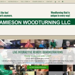 Lyle Jamieson Home page designed by Pro Web Marketing